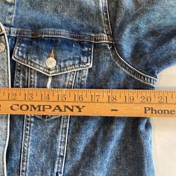 Violeta by Mango Embroidered Denim Jacket - Picture 9 of 11